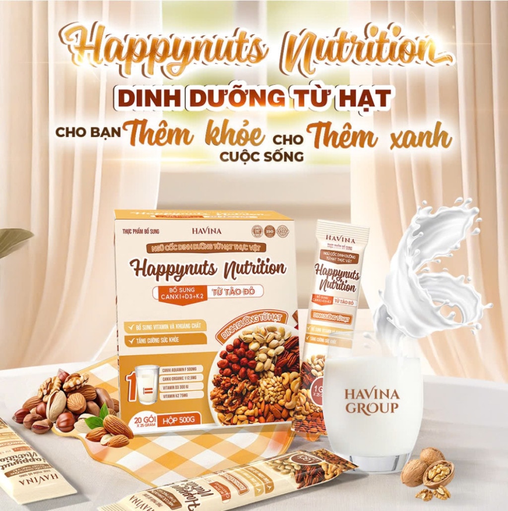 Sữa hạt Happynuts